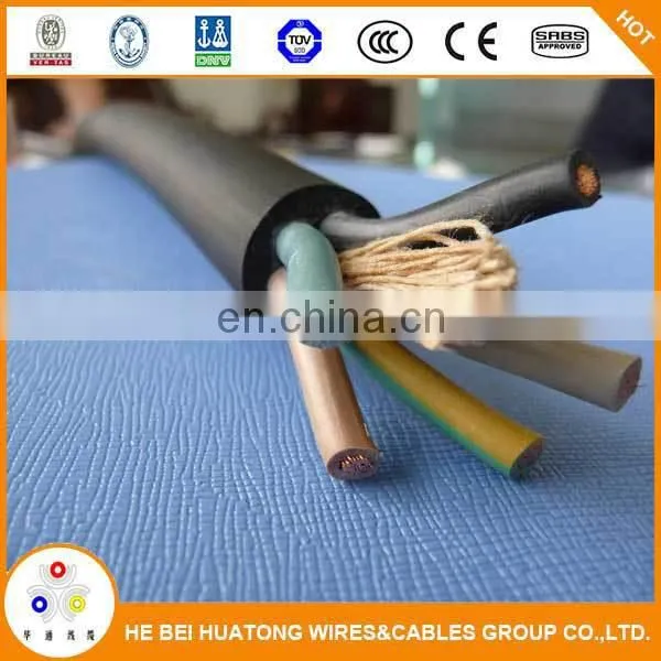 450/750V Waterproof Flexible H07RNF rubber cable