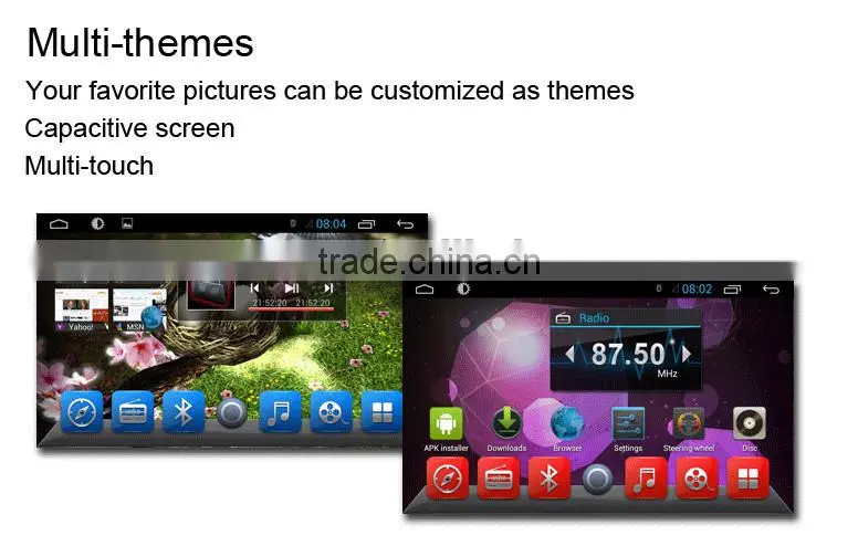 7inch Android/Wince car DVD for Peugeot 3008 with GPS Navigation with Touch-Screen, mirror link Bluetooth,iphone