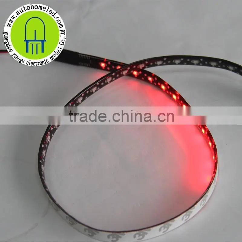DC 12V Waterflow 50CM 60CM 80CM 5M led strip 30SMD 5050 Waterproof White Blue Red Yellow Green