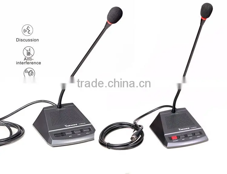 Digital wired microphone sound system conference microphone prices YC823