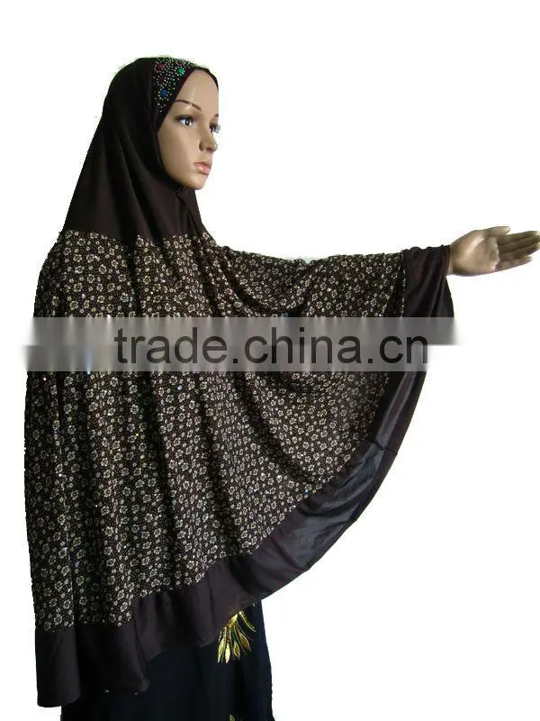 A526 Printed 1.1*1.2m BIG HIJAB