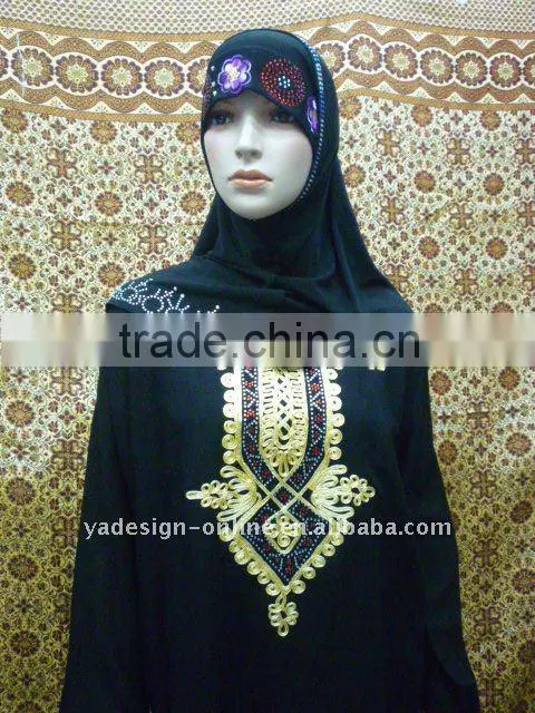 C211 Stylish beautiful muslim abaya