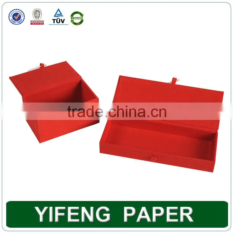 supply red small gift box,wedding box,food box
