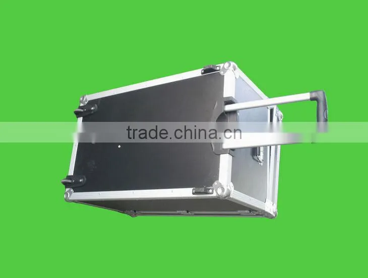 profession instrument carrying aluminum trolley case with logo