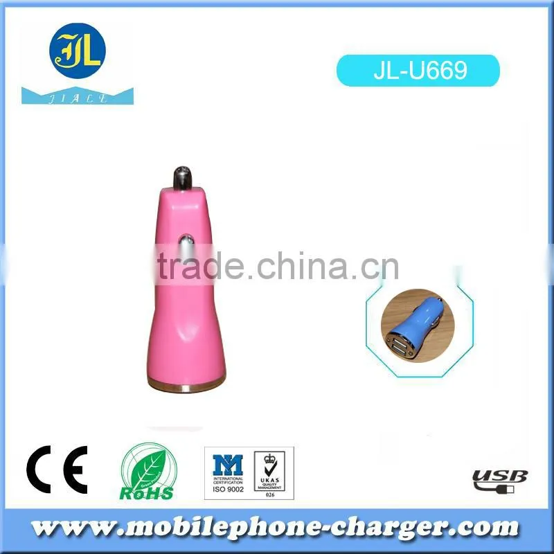 China suppliers wholesale mobile car charger for consumer electronics usb vehicle charger