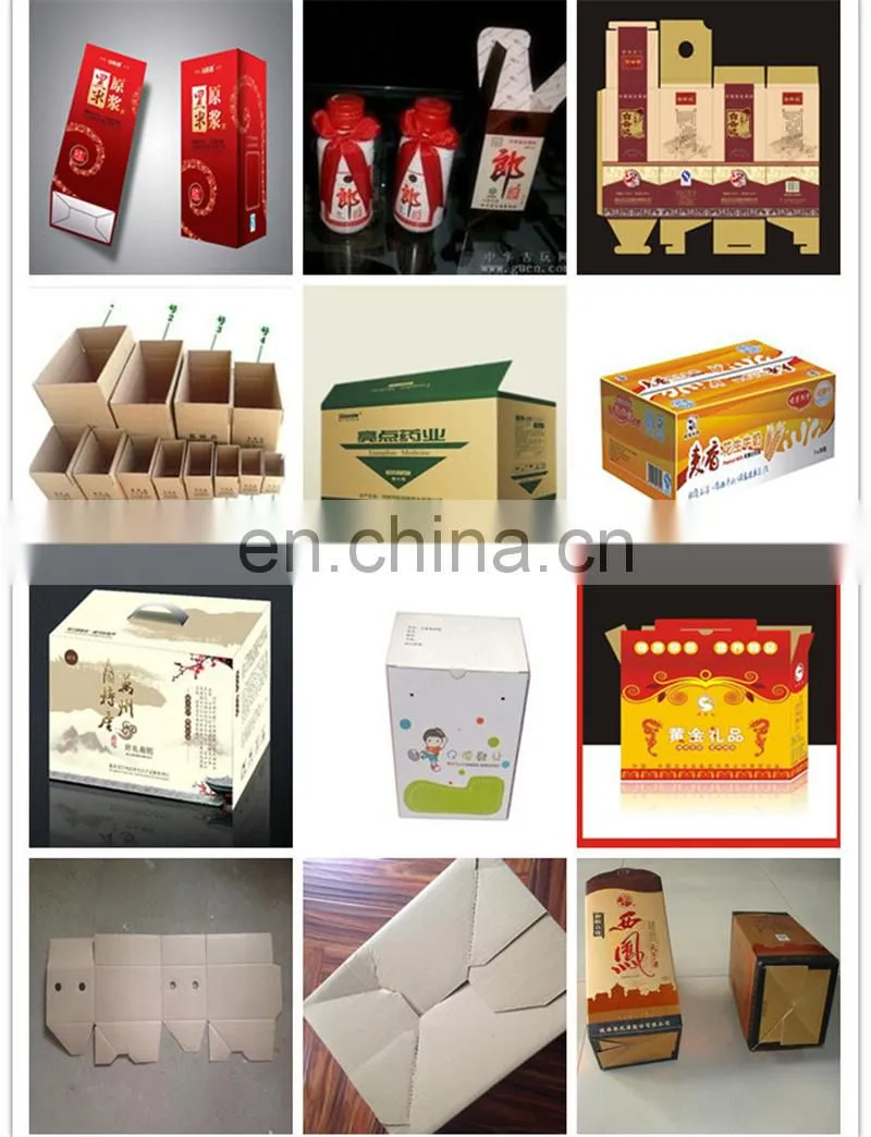 UFG1250B2A Automatic A B C D E Flute Box Folder & Gluer Machine with Patting Device System