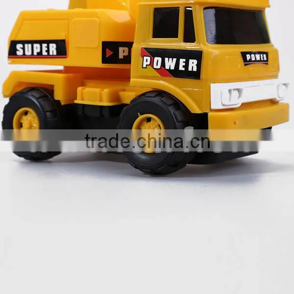 Electric plastic mini toy excavator