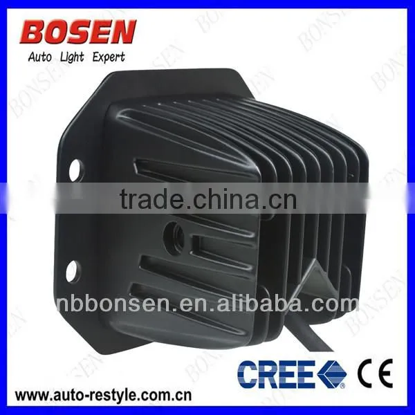 18W flush offroad LED work light for tractor, forklift, off-road, ATV, excavator, heavy duty equipment etc.