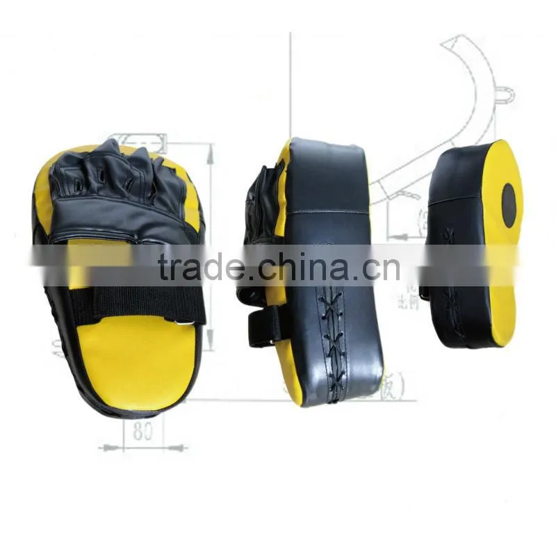 Kickboxing training equipment kicking pad