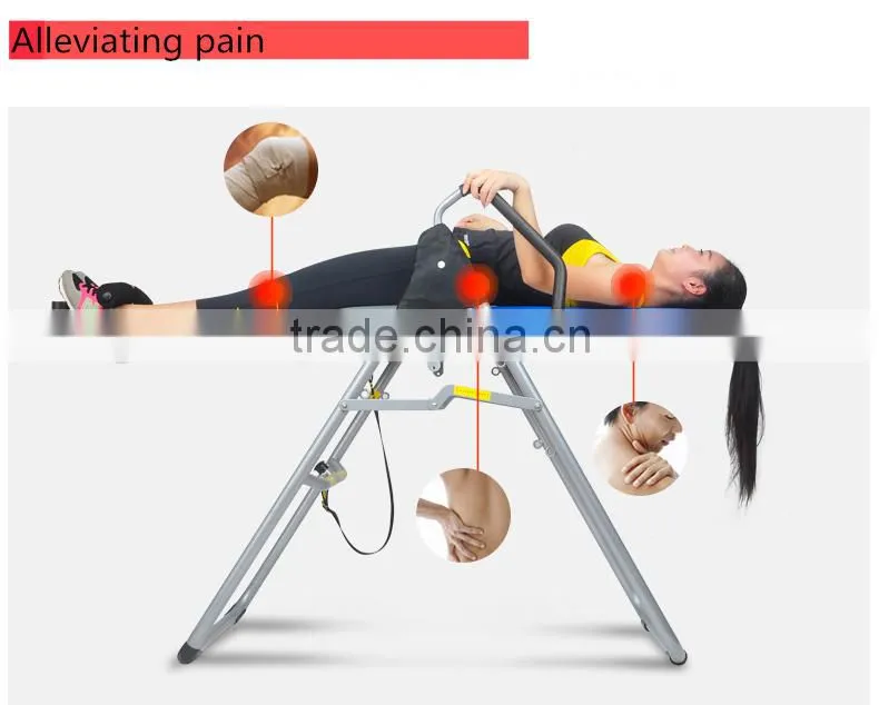 Home gym equipment inversion table as seen on tv