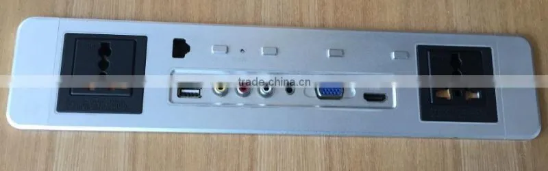 ISDN all in one electric bluetooth media hub power socket