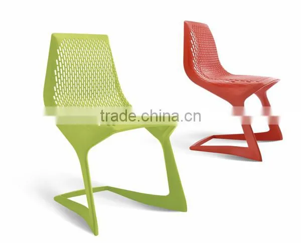 modern armless cheap plastic stacking chairs