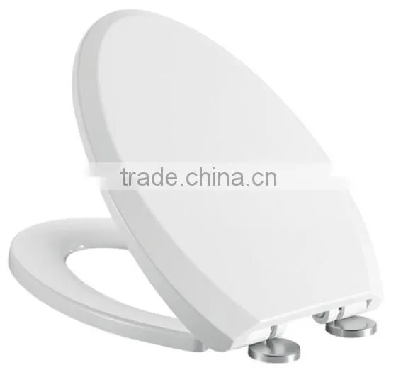 HL-815 MEIYE UF 455*365*65mm Round Soft-closing Toilet Seat Cover Ramp Down Toilet Lid