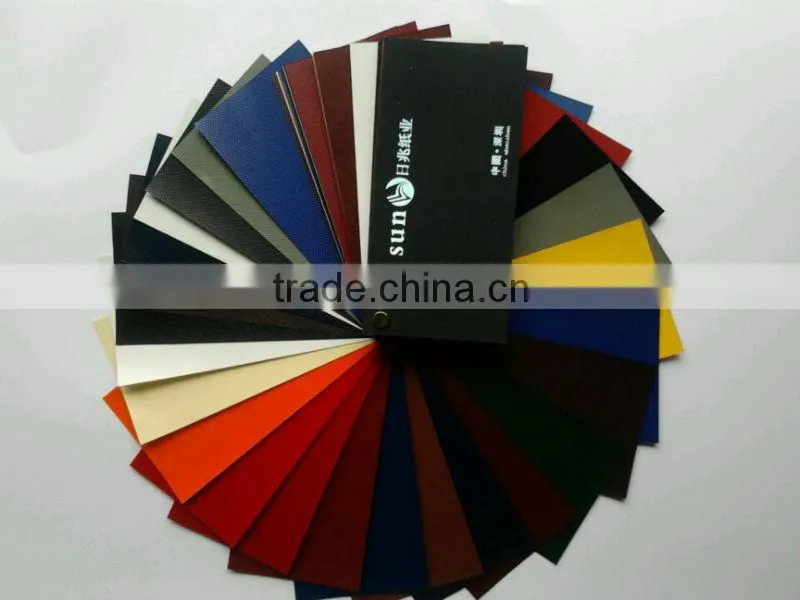specialty PVC leatherette paper