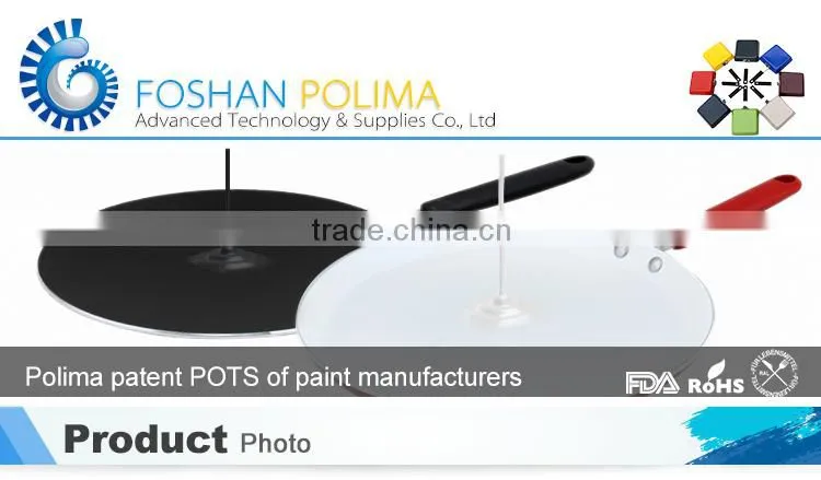 Enviromental cookware sets spray non stick coating