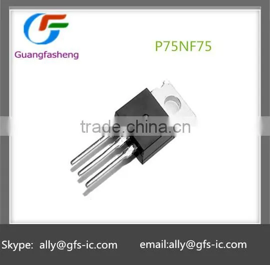 P75NF75 The field effect tube 75V 80A TO-220