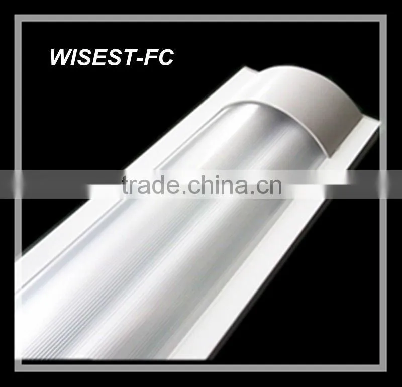 T8 double tube SAA CE ROHS kitchen fluorescent light covers 2x18w with pc cover