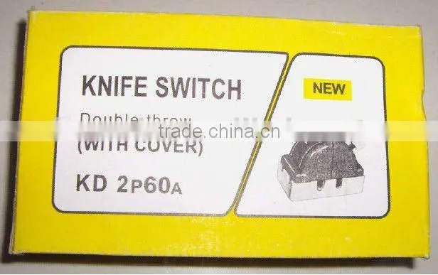 knife switch double thrown 2 pole 60A 30A 20A 100A 200A