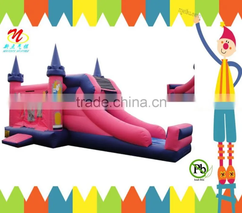 Holiday inflatable combo bouncer house for kids
