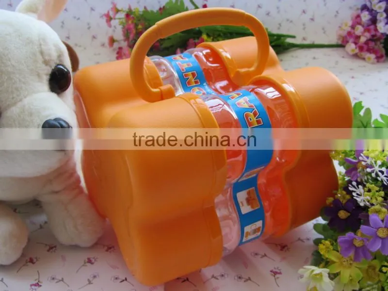 Plastic Pet food storage traveling Multi-function storage box