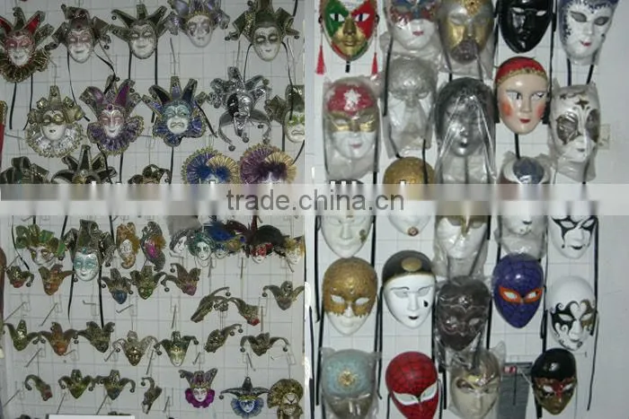 Silver Carnival Mask Cat Shaped Venice Style