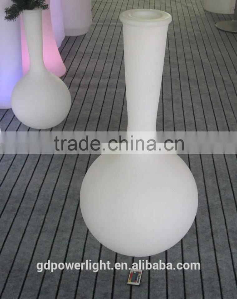 PE plastic Solar light for Flowerpot with solar LED light YXF-5210S