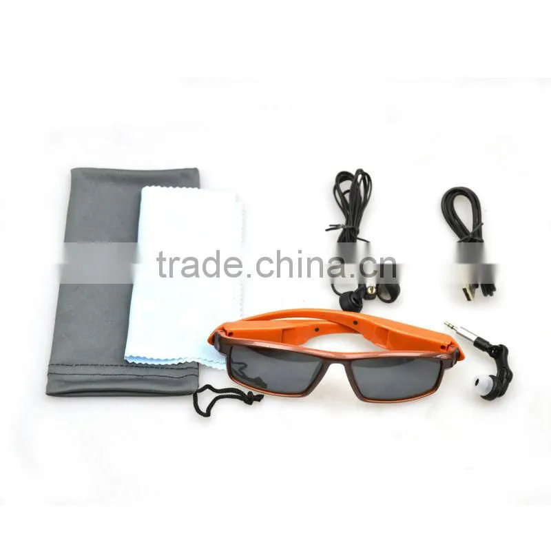 MP3 Glasses with Bluetooth Function Support TF Card