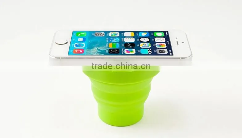 2015 silicone collapsible water bottle, water sport cup
