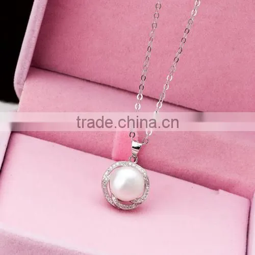 china supplier 925 sterling silver jewelry cheap necklace for ladies