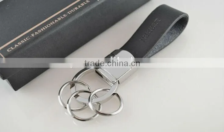 Wholesale alibaba Custom logo Keychain, Business gift item, Promotional Gift,more rings key chains 2015