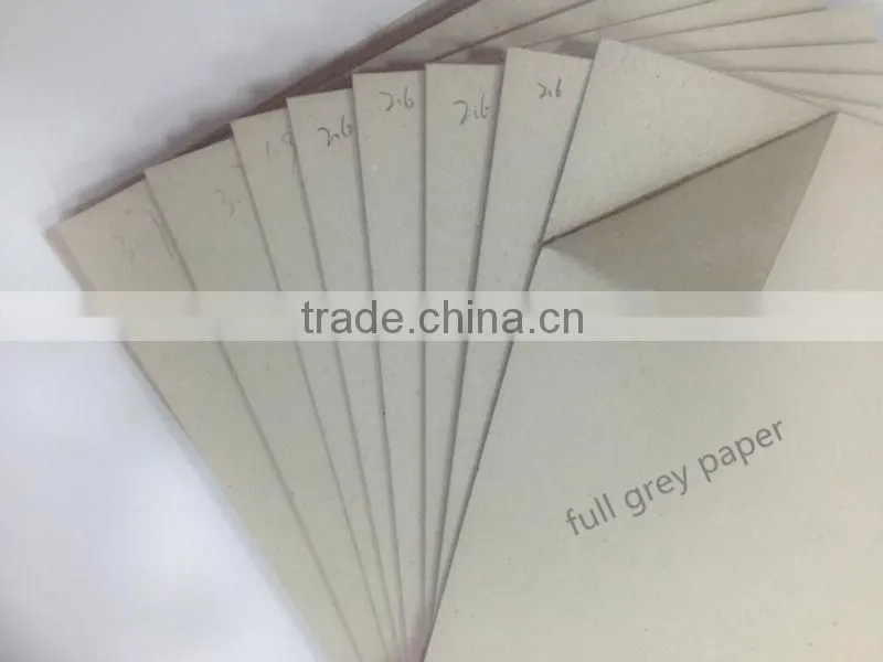 wholesale price of grey chipboard paper /grey paper/grey paperboard