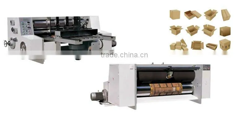 Package Cardboard carton automatic rotary die Cutting production Machinery line