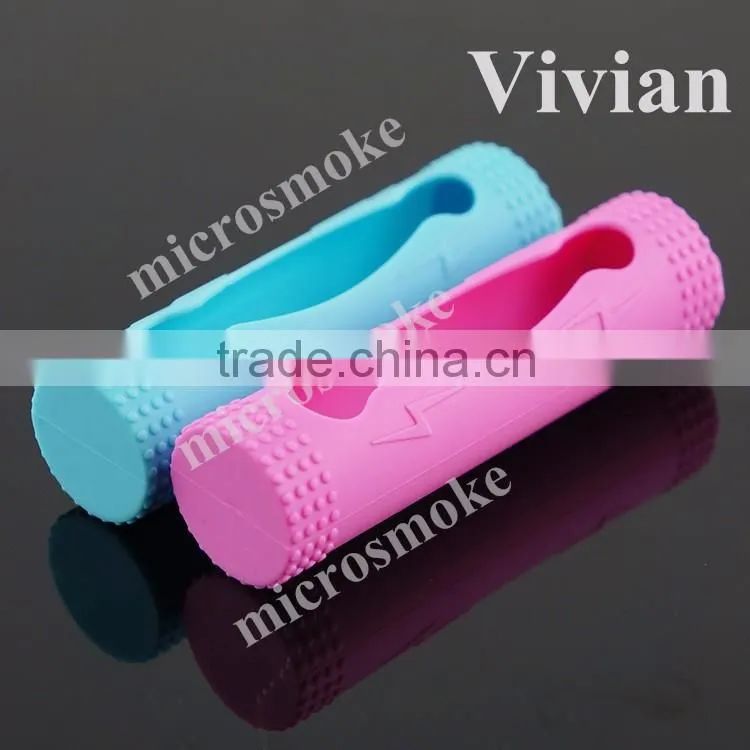 Popular USA li-ion 18650 battery case safe and protective silicone case for 18650 batteries