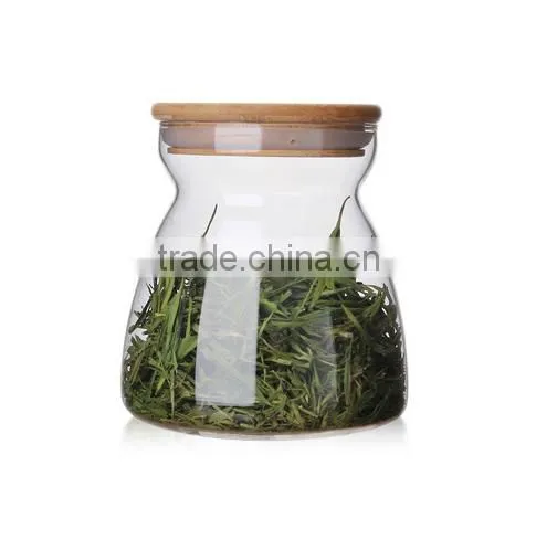 Clear Mini Small Wooden Stopper Glass Vial Jars Containers Bottle