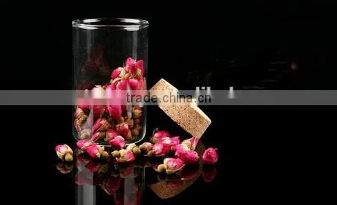 Cheap price glass material canister food storage jar preserving jar