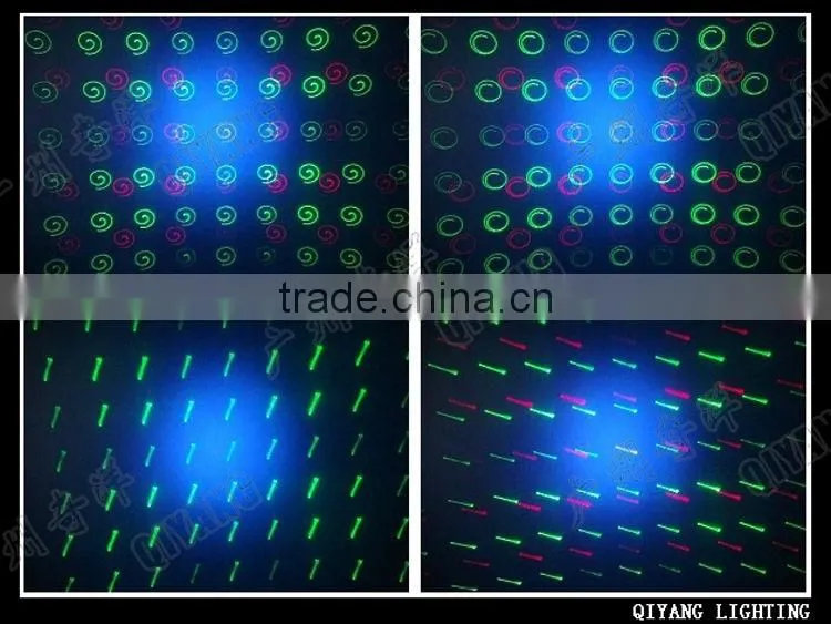RGY mini animation laser projector rgb with blue LED light