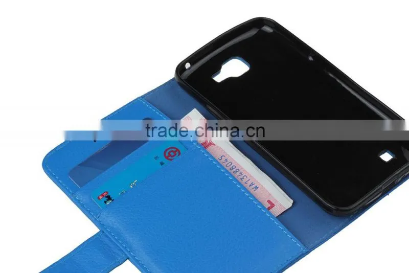 MMT Shockproof Luxury Litchi Grain with Photo Frame PU Leather Flip Case for LG K4 Wallet Cover with Card Slot Flip Case MT-5668