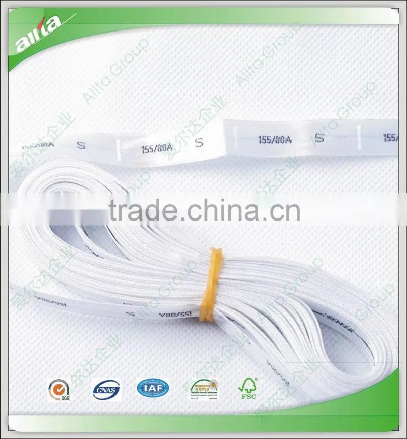 Customize Washable Non Woven Fabric Printed Clothing Label