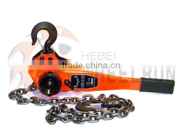 construction lifting hoist manual chain hoist durable chain block