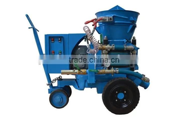 GWR high pressure wet refractory spray gunning machine