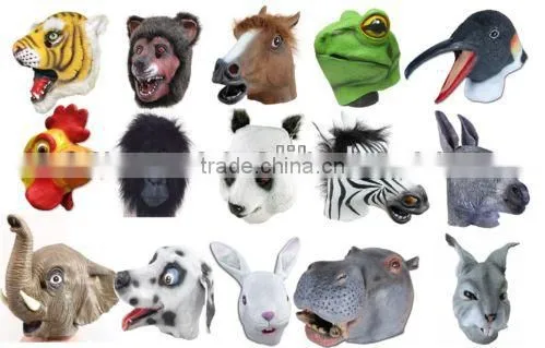 Creepy Deer Reindeer Head Face Animal Costume Halloween Party Prop Carnival MaskMK066