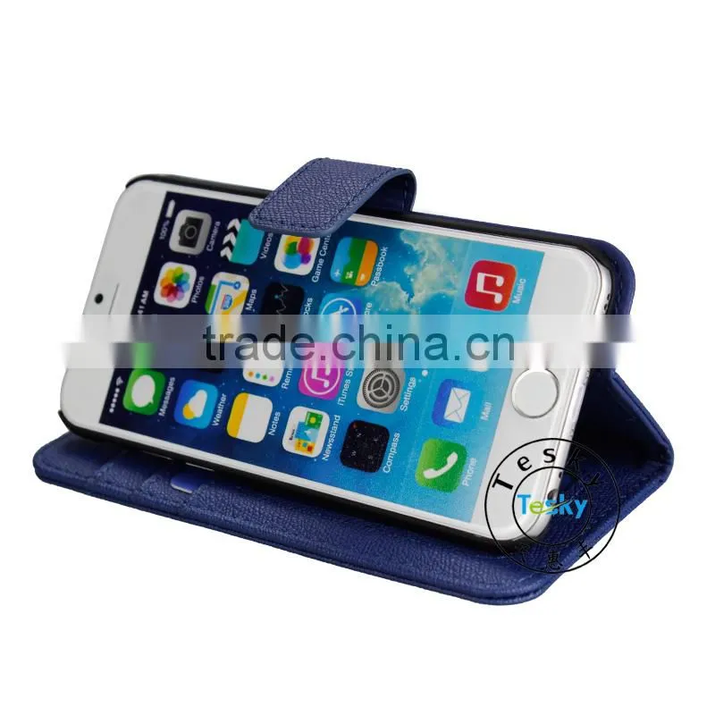 android accessories handmade pu leather mobile phone case for iphone 6