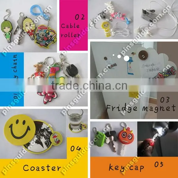 No MOQ Personalized Soft PVC Polo Shirt Shape Keycover With Ball Chain