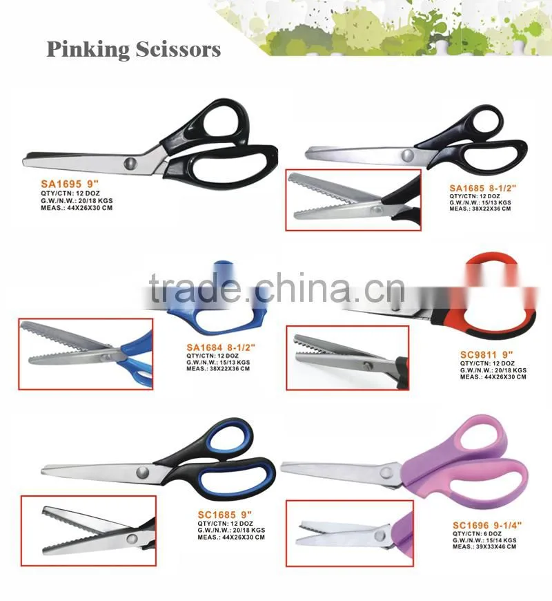 5" new PP/ABS handle scissors for student