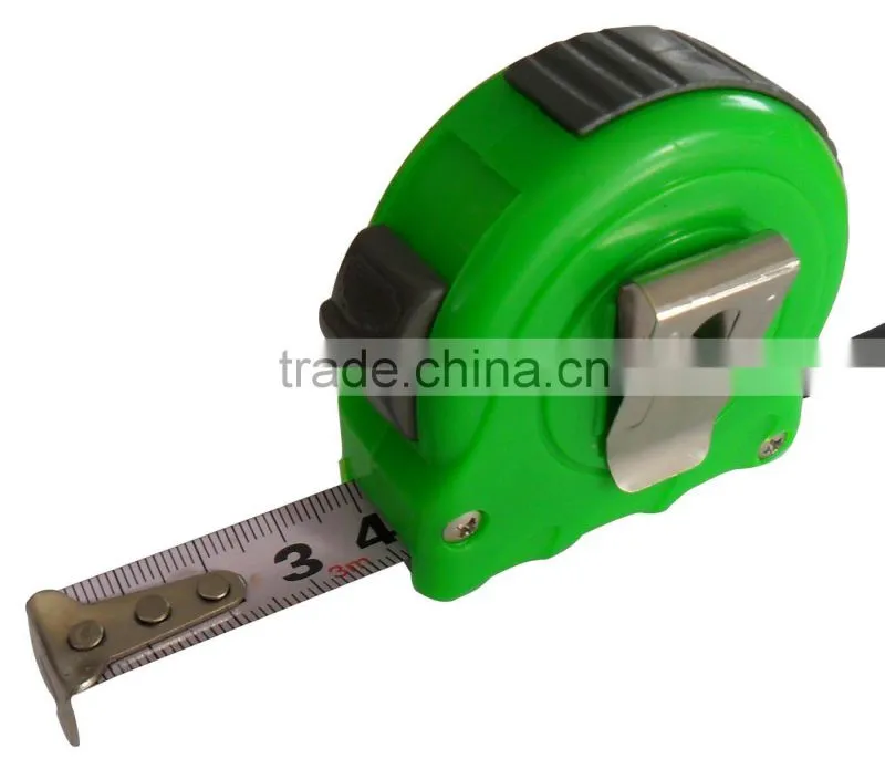 Three buttons ABS coated height measuring tape