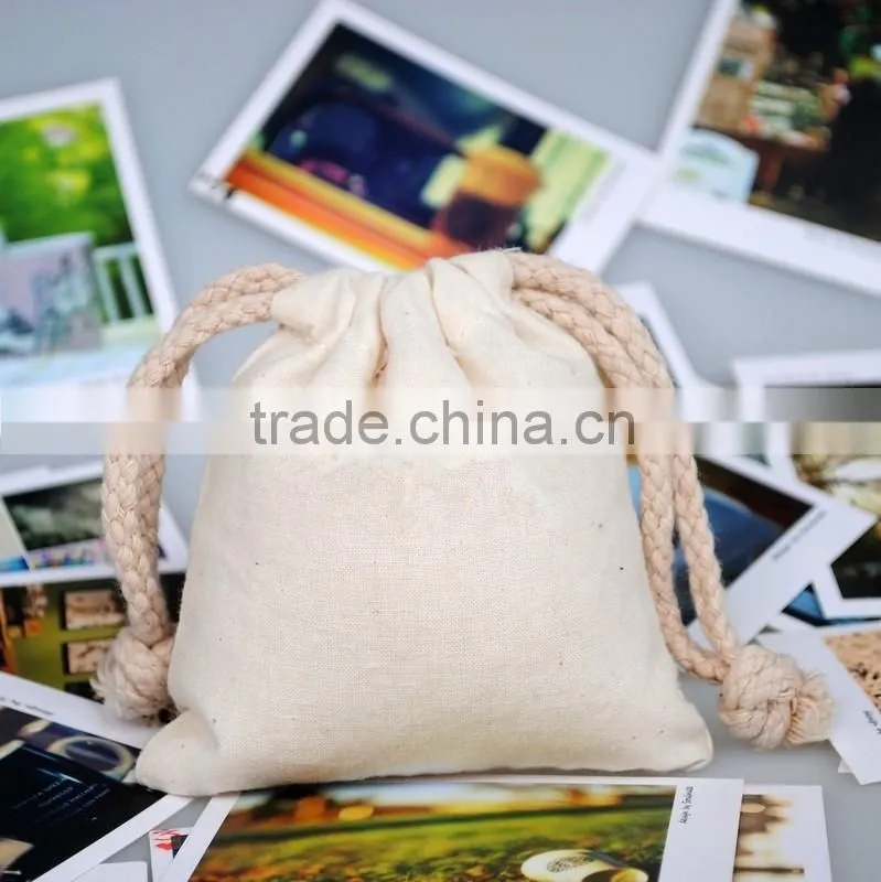 2016 hot sale 100% eco friendly string bag used for promotion