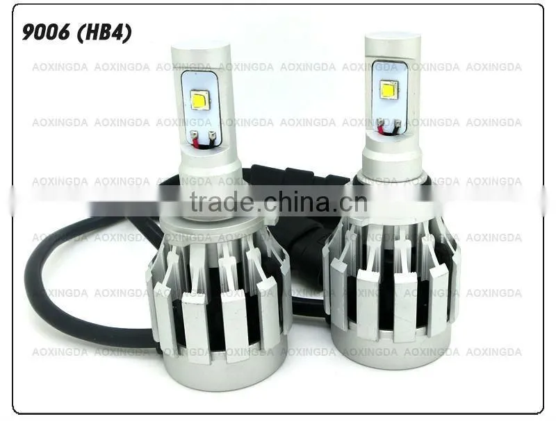 12V 24V 4000LM H4 H7 H8 H9 H10 H11 H16 9005 9006 all in one LED headlight