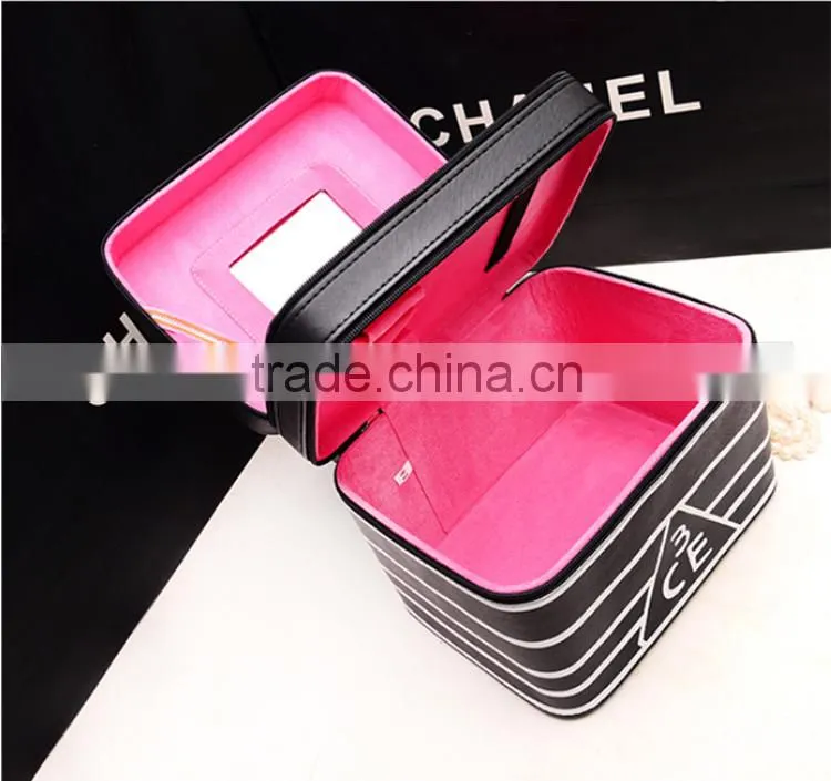 china Make Up Case Cosmetic Case Travel Cosmetic Organizer Makeup Artist Train Case