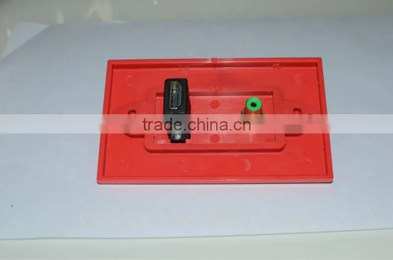 electrical socket waterproof connector hdmi socket wall plate