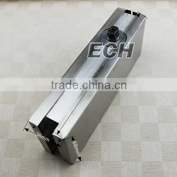 stainless steel SSS no digging surface mounting floor spring for glass door